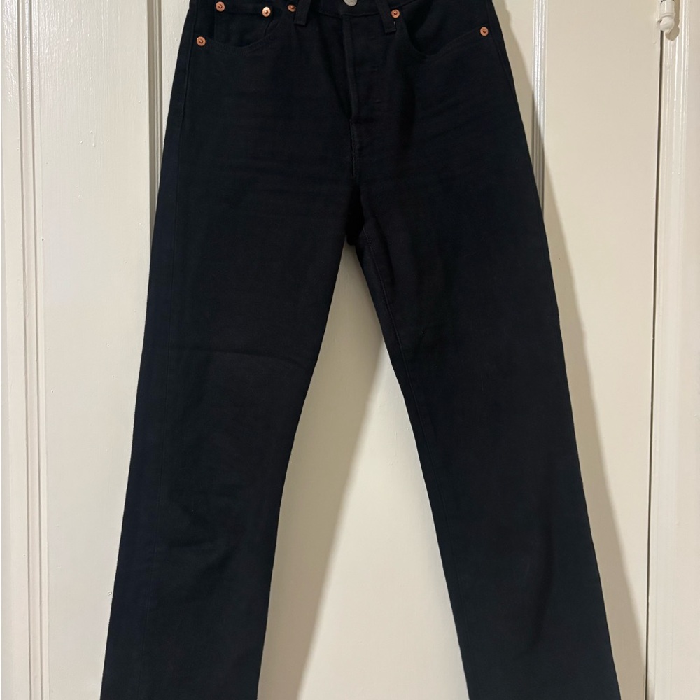 Levi’s Wedgie Straight Black Jeans